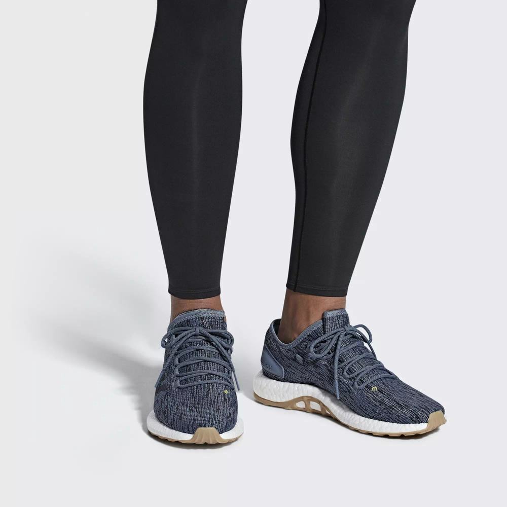 Adidas Pureboost Tenis Para Correr Azules Para Hombre (MX-79391)
